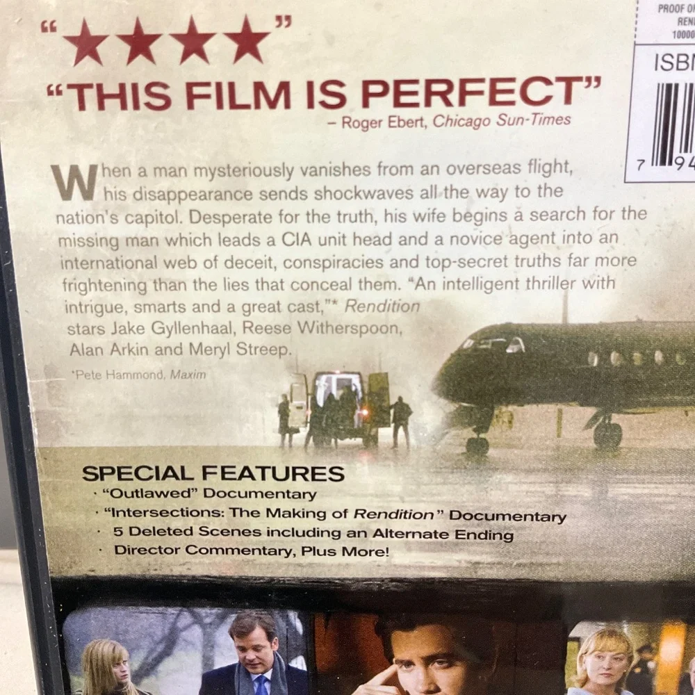 DVD - Rendition. V109